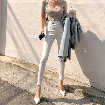 Harlow High Waisted Jeans - SunsetFashionLA